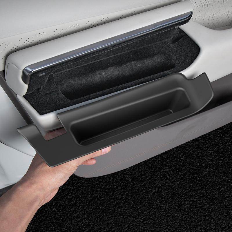 For Zeekr 7X 2025 2026 Car Door Hidden Storage Box Silicone Door Storage Barrel Front Door Storage Box Car Interior Accessories