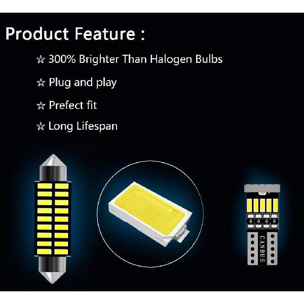 AWALITED 14pcs Grand Cherokee Interior LED Lights Kit Super Bright LED Map Dome Light Bulbs Replacement for 1999-2010 Jeep Grand Cherokee all models