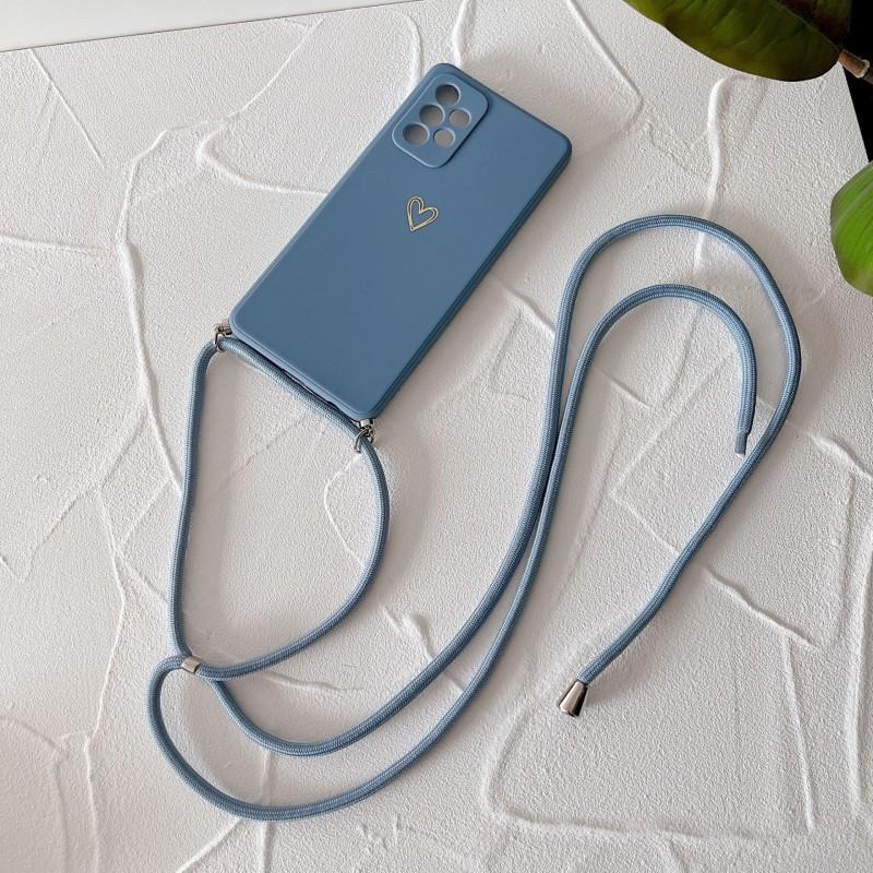 Lanyard Love Hülle Für Samsung Galaxy S26 Ultra S25 FE S21 S22 S23 S24 Plus Stoßfest Halsband Crossbody-Riemen Silikonhülle