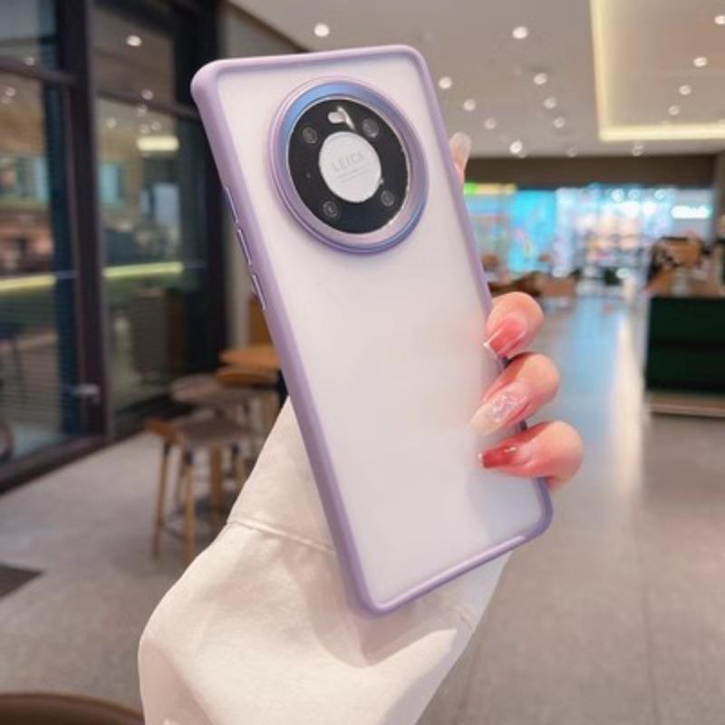 Cilt Hissi Peelingli Huawei Mate60Pro Cep Telefonu Kılıfı 50 Altın Kalkan Şeffaf Mate40Pro Düşme Korumalı Kılıf