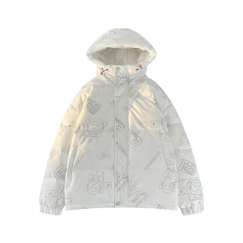 LOGO Fashionable Winter Down Jacket Youth Style