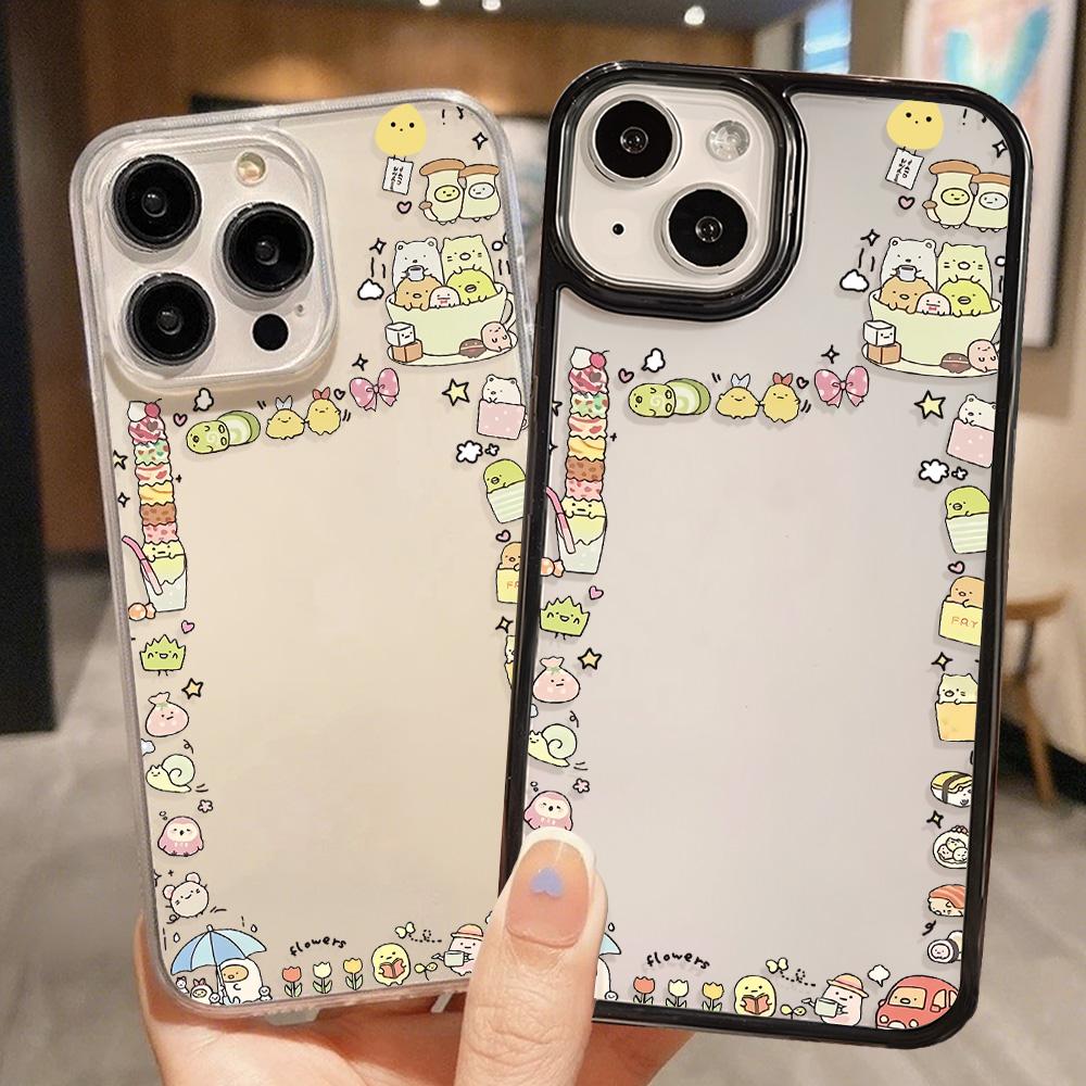 Acrylic Phone Case for iPhone 11 12 13 14 Pro 12 14 16 Pro Max for Samsung A16 A36 A56 S24 FE High-quality Painted Anti-fall Mobile Phone Case