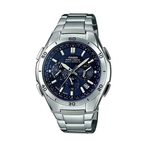 

Casio Wave Ceptor Radio-Controlled Solar Watch WVQ-M410DE-2A2JF Men s Silver