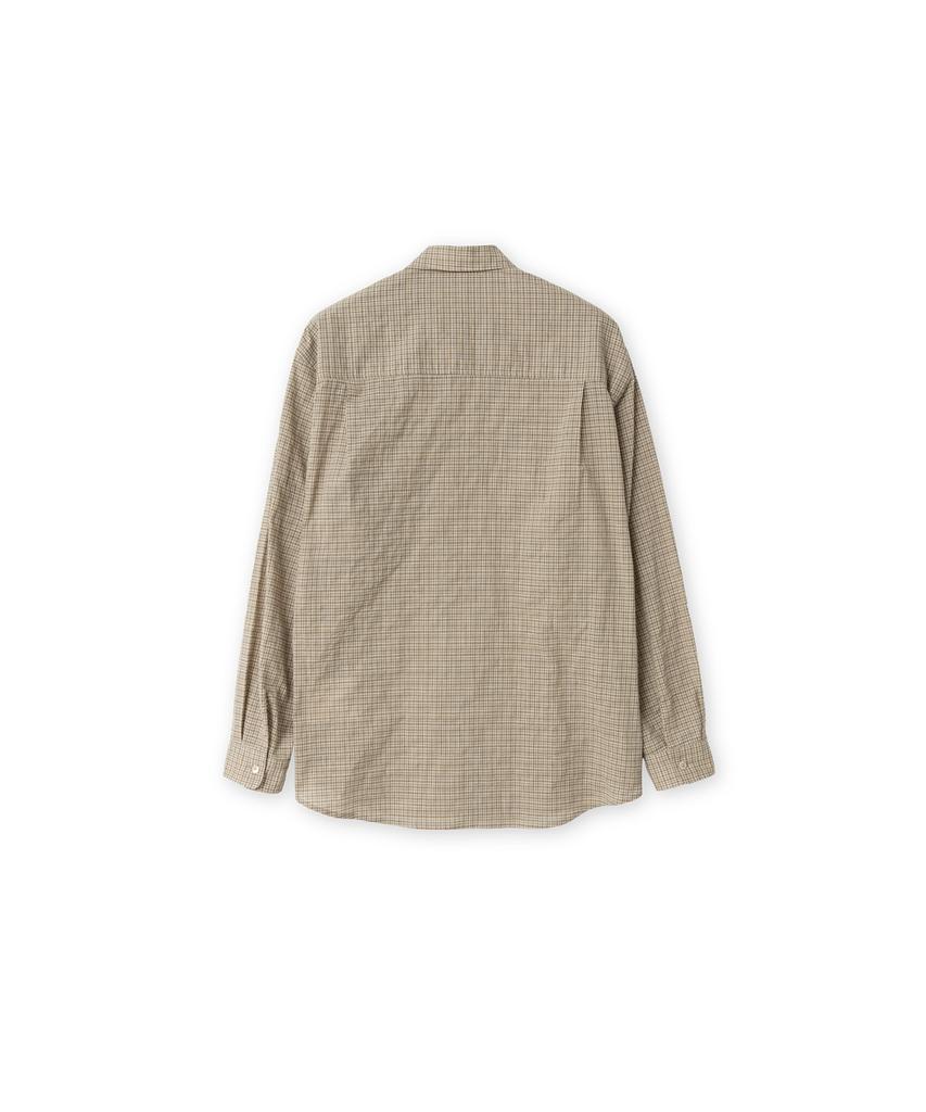 Beulaunyadeu Steady Shirt, Beige Check