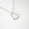 [Used] TIFFANY 925 Open Heart Pendant/Necklace/g523-17