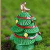 Christmas Micro-landscape Accessories Christmas Tree Ornaments of Various Sizes Resin Handicraftsand Cute Home Decorations