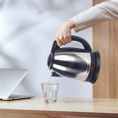 2L Wasserkocher Schnellkochtopf Wasserwärmer mit automatischer Abschaltfunktion Trockengehschutz Edelstahl Teekessel Boiler