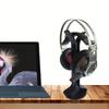 1pc Universal Headphone Stand, Flexible & Adjustable Fits All Sizes, Sleek Desk Organizer for Gaming, Office, Studio Headsets