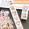 500Pcs/Roll Q Calf Kids Rewards Stickers - DIY Scrapbooks Album Decor Sealing Label Decals