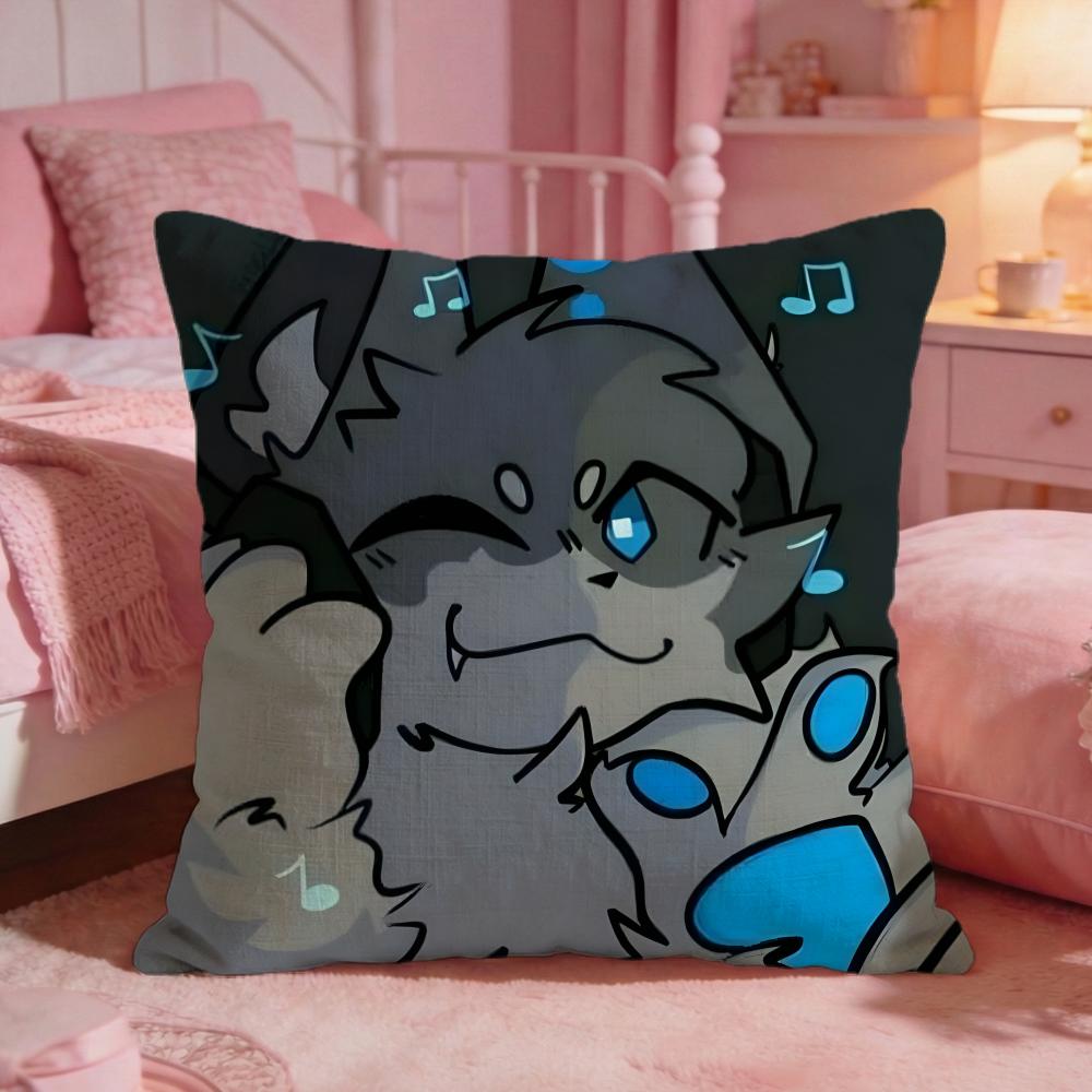 Bboykisser Silly CatS Cushion Cover Premium Comfort Reversible Pillow Cove Two In One Design For Any Room Car Interior