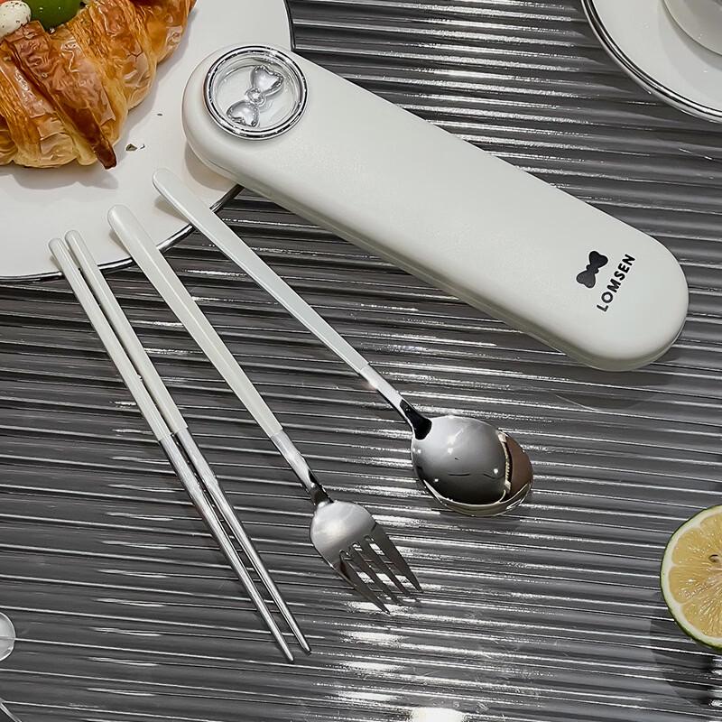 KangXingDa Portable 304 Stainless Steel Cutlery Set