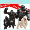 Original Bandai Shm King Kong Gorilla Model Toys Exquisite Action Figure For Childrens Gifts