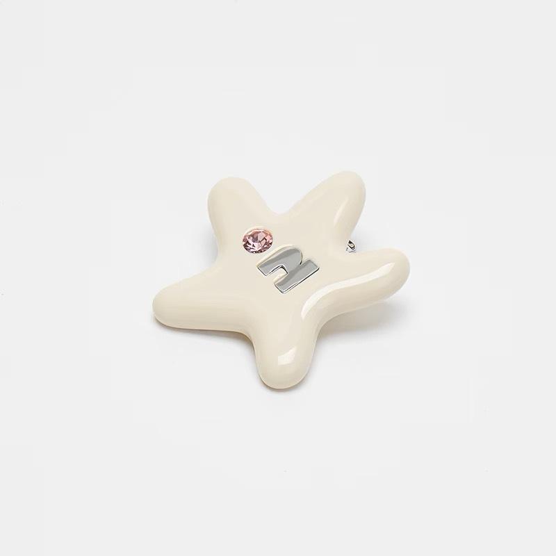 

Multicolor Starfish Hair Clip Simple Colorful Side Clip Headwear For Women Girls Versatile Hair Accessories Gifts