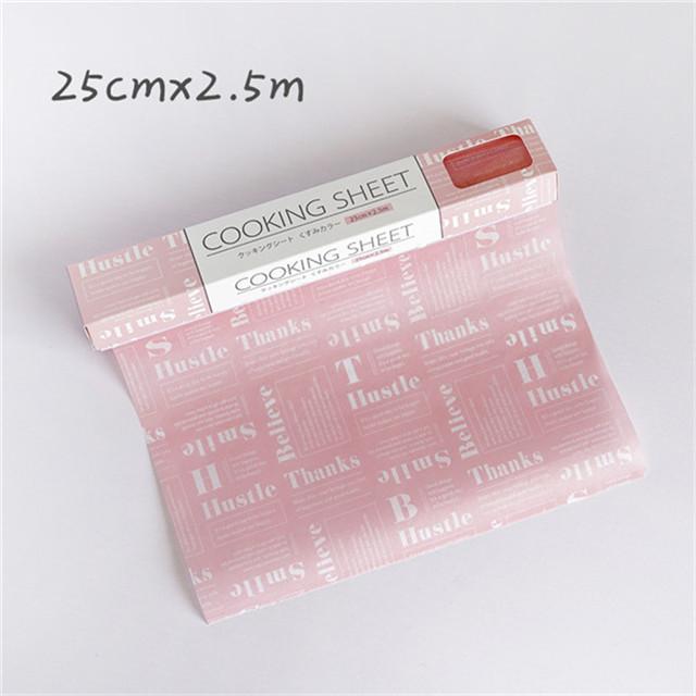 2/5M Parchment Paper Baking Sheets, Non-stick Oilpaper Wax Paper for Food Packaging, Deli Paper Basket Liner Sandwich Wrapper
