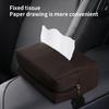 Large Car Tissue Holder Leather Tissue Holder in Car Backseat Rectangular, Napkin Holder for Car