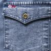 Cozy Up Cămăși Denim Bărbați Bumbac Buzunar Dublu Culoare Solidă Casual Cămăși Cowboy Bărbați Cămăși Toamnă Noi Slim Calitate pentru Bărbați