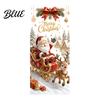 Seasonal Home Beautification Christmas Window Clings Cute Snowman Santa Penguin Reindeer Stickers for Waterproof PVC Decor Glass Reusable
