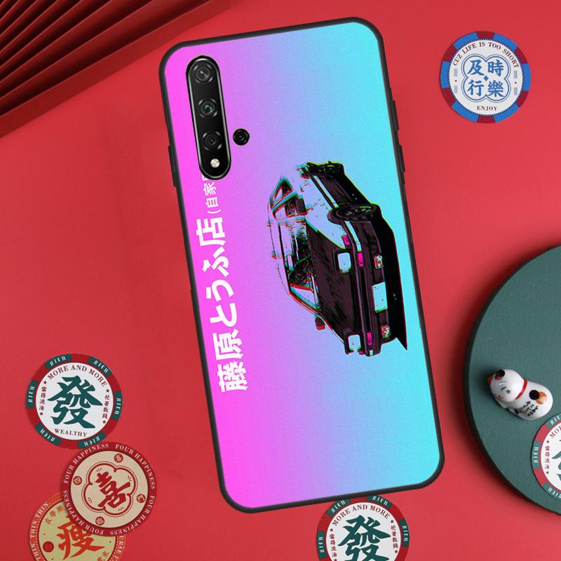 JDM Vaporwave Glitch Anime For Huawei Nova 5T 9 10 SE 7i 8i 11i 12i Y73 Y72 Y61 Y91 Y60 Y70 Y90 P20 P30 P40 Lite Case