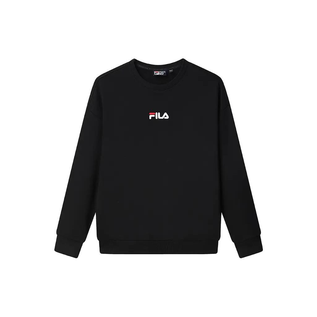 FILA Sweatshirts Unisex Black Crew Neck Moderate Other F51U338299RBK L