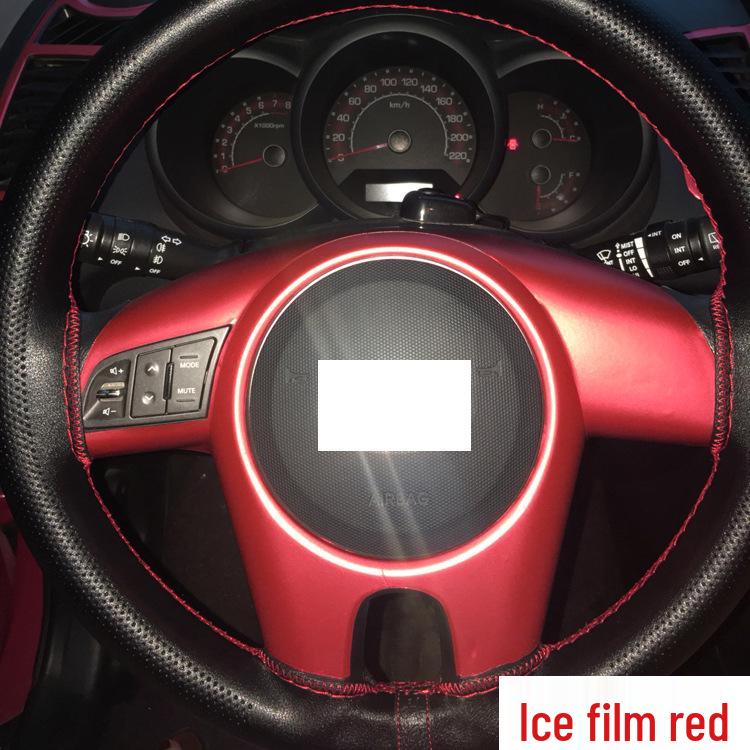 Kia Soul Interior Carbon Fiber Console Protection Stickers