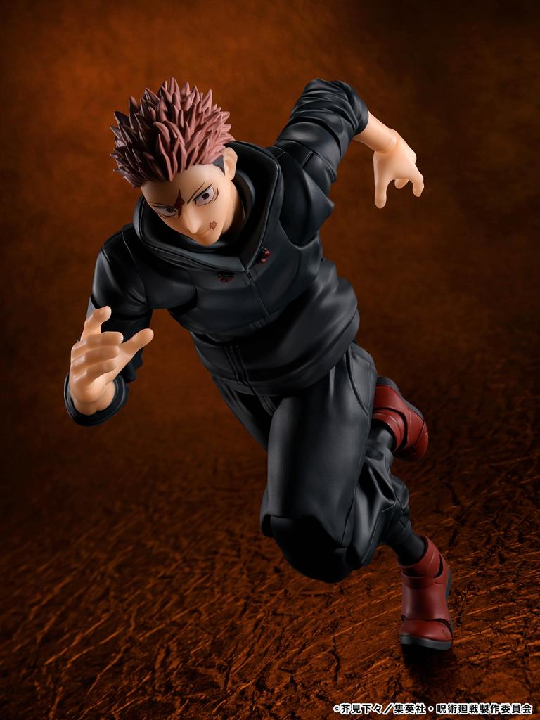TAMASHII NATIONS Jujutsu Kaisen Yuji Itadori 150mm PVC ABS Bemalte Actionfigur S.H.Figuarts -Sukunas Gefäß- Ca.. &