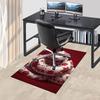 1PC Snake Floral Non-Slip Floor Carpet Compatible for Office&Living Room&Bedroom&Dining room - Flat-Weave Machine-W283