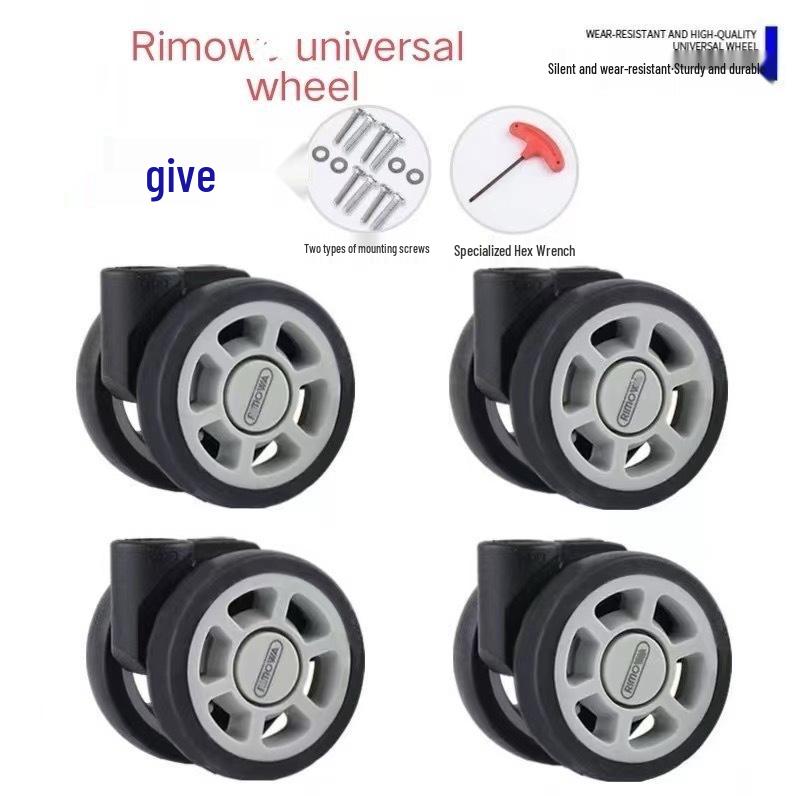 Ultra-Quiet Universal Wheels for Rimowa Salsa Suitcase