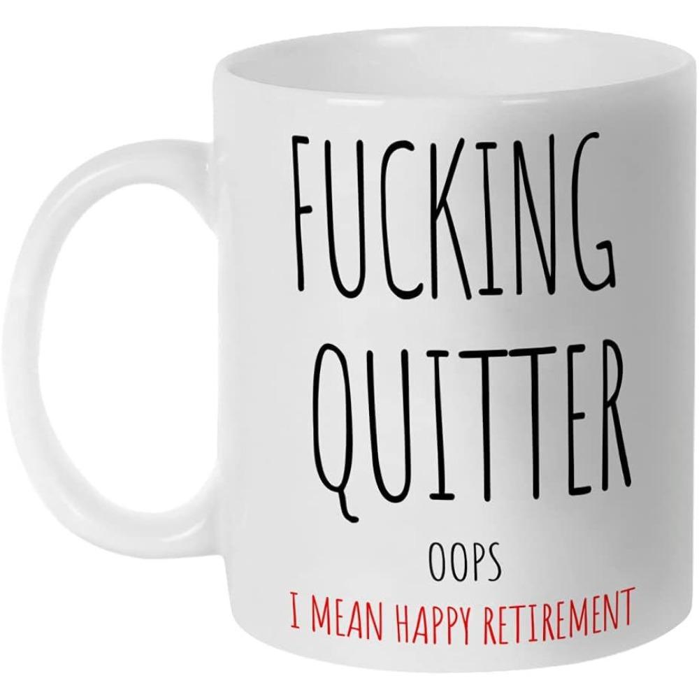 Керамическая кружка-подставка под горячее «Уход на пенсию нового коллеги» 301-400ml