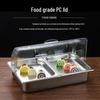 Stainless Steel Food Display and Fresh-keeping Set