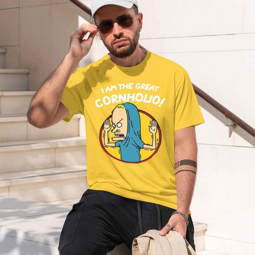 2026 New Beavis And Butthead Tee I Am The Great Cornhole Vintage Anime Graphic Funny Gift For Unisex Short Sleeve Tshirt