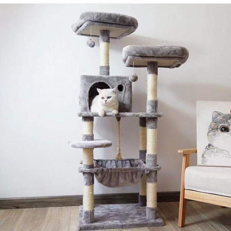 Large Integrated Cat Tree & Climbing Frame