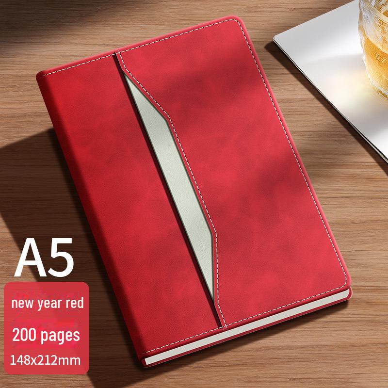 

Корпоративный дневник 2024 г.: Упрощенный офисный блокнот для совещаний и записей, эксклюзивная корпоративная версия