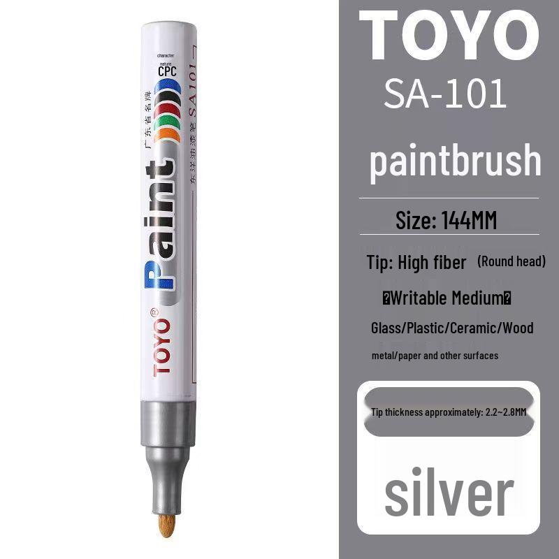 Toyo Paint Pen SA101: 10-pack Black & White Touch-up Markers with Free Shipping.