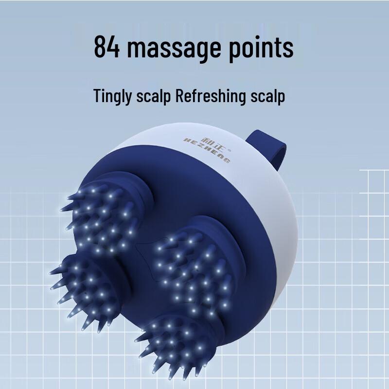 HEZHENG Wireless Octopus Head Scalp Massager CN Plug (adapter Included)