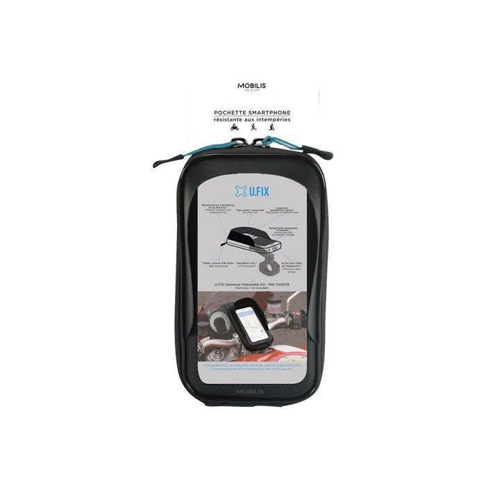 Accessoires Téléphone Smartphone - MOBILIS - U.Fix - Support Mobile - Valise Météo - Plastique Blanc