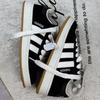 Trendy Men's Autumn Teen Low-Top Three-Stripes Casual Flat Sneakers