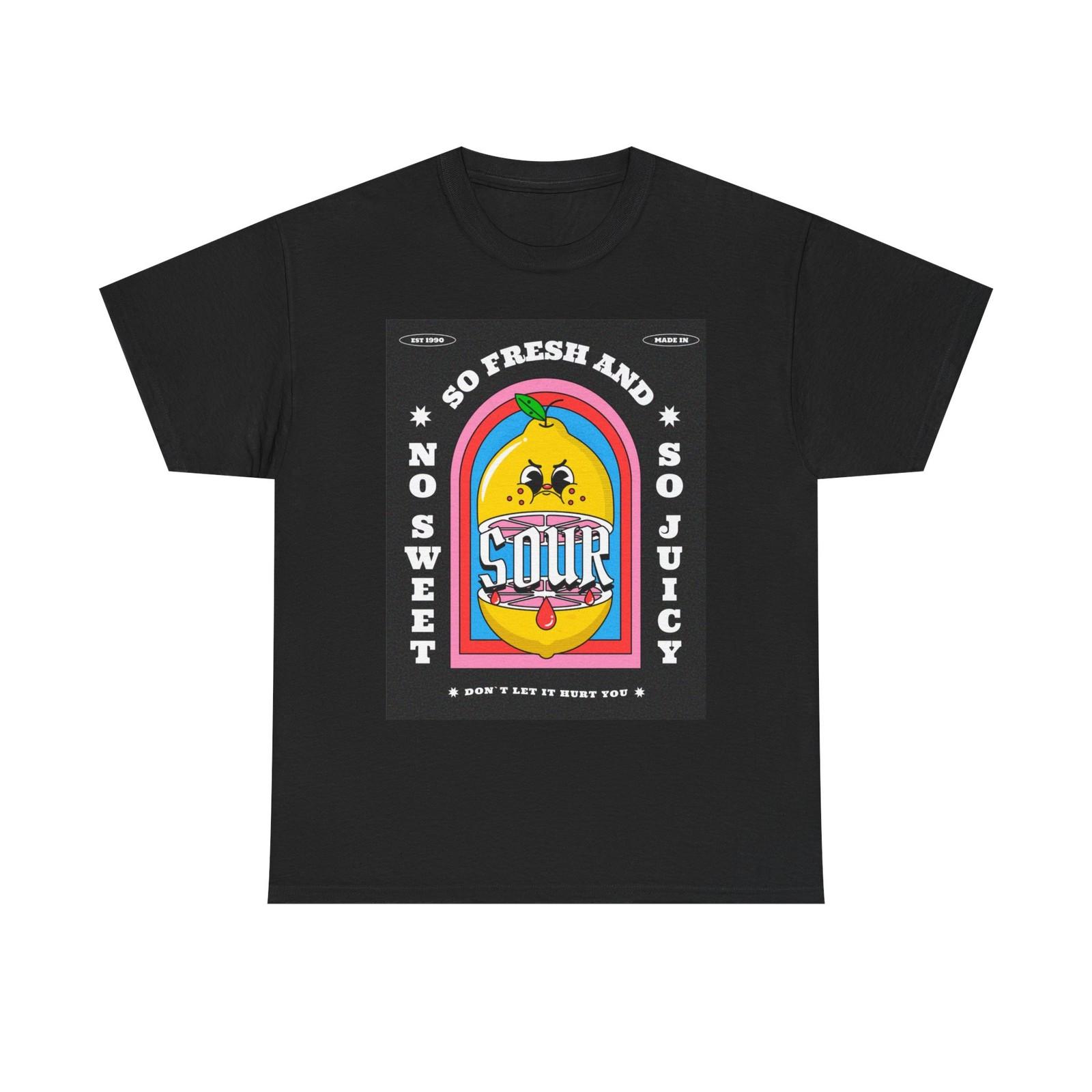 Графическая футболка Sour So Juicy, абсолютно новая, хлопковая футболка L
