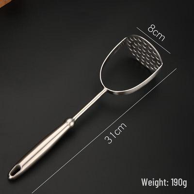 ZISIZ Pilon à purée en acier inoxydable 304 en forme de gourde