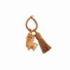 Alpaca Sheep Lamb Wooden Lamb Keyring Multi-Color Tassel Alpaca Bag Charm  Unisex