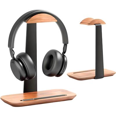 Mellbo Headphone Headphone Storage Sophisticated Efficient Desk Scandinavian Walnut Curved Stable 26 X X Cm Stand, Rack, Hanger, Space, Space, Design,