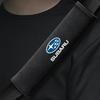 Leather Car Seat Belt Cushion Safety Belt Shoulder Protector Pad Accessories For Subaru XV Legacy WRX Forester Impreza GC8 STI ftet6