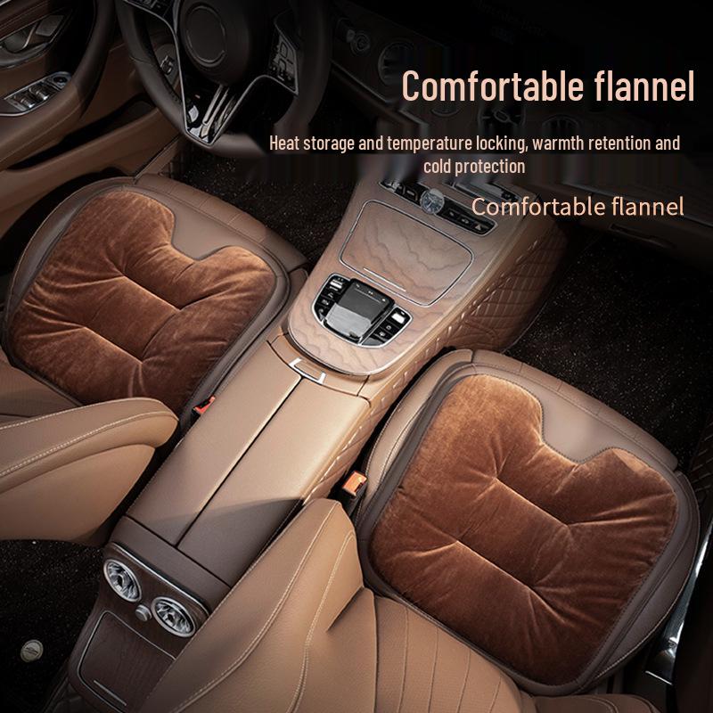 Kia Winter Flannel Seat Cushion for K3, Sportage, K5, Carnival, Seltos, Mohave