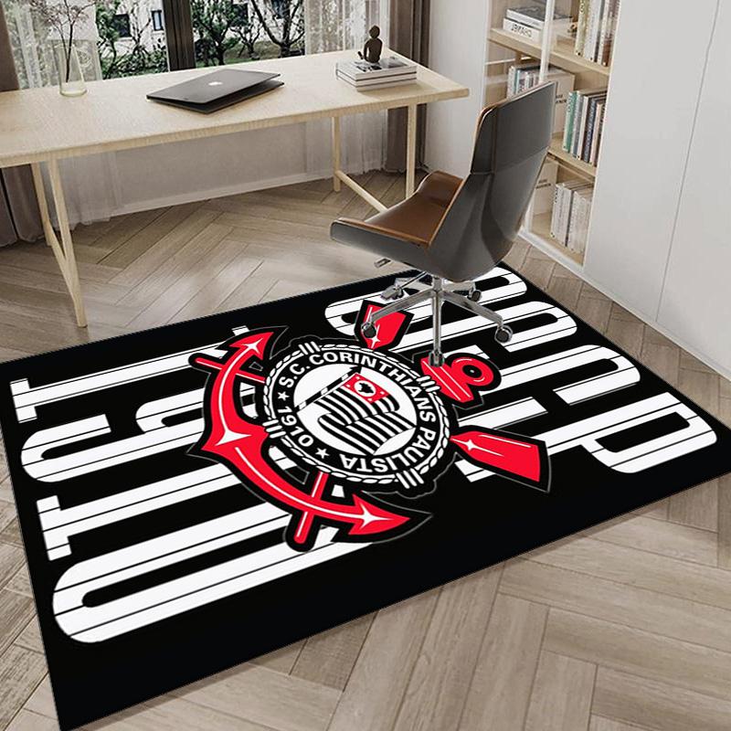 Football Club Emblem Carpet, Chair Rug,Rug for Office Bedroom living rooms, Doormat decor Fan Gift Christmas Gift