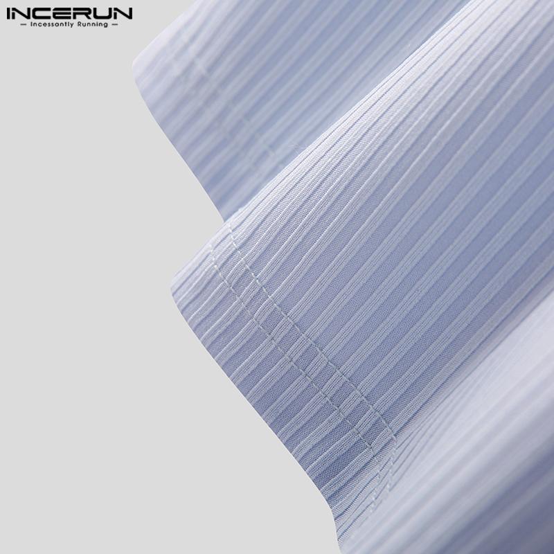 INCERUN Summer Men Sleeveless Solid Color Tank Tops