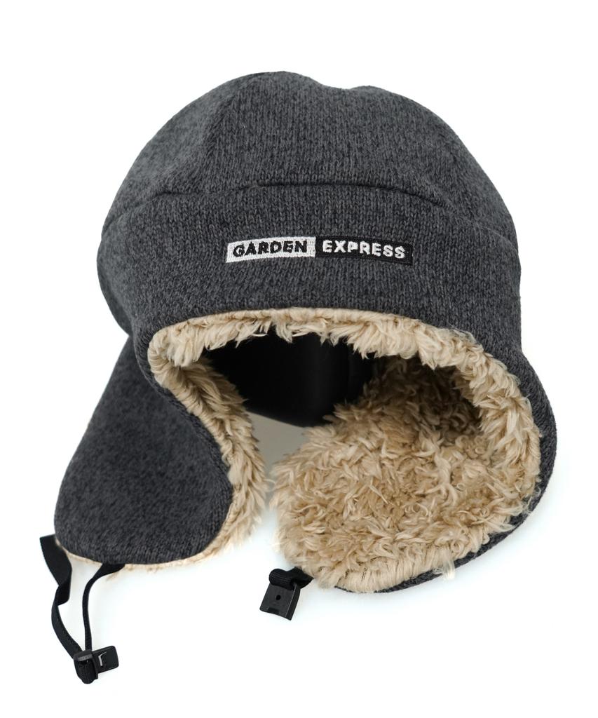 GARDEN EXPRESS Soft-Fur Earmuff Beanie (Gray)