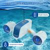 Electric Underwater Diving Scooter Underwater Booster for Snorkeling 7500mAh Battery 20m Depth 1.6m/s Snorkeling Diving