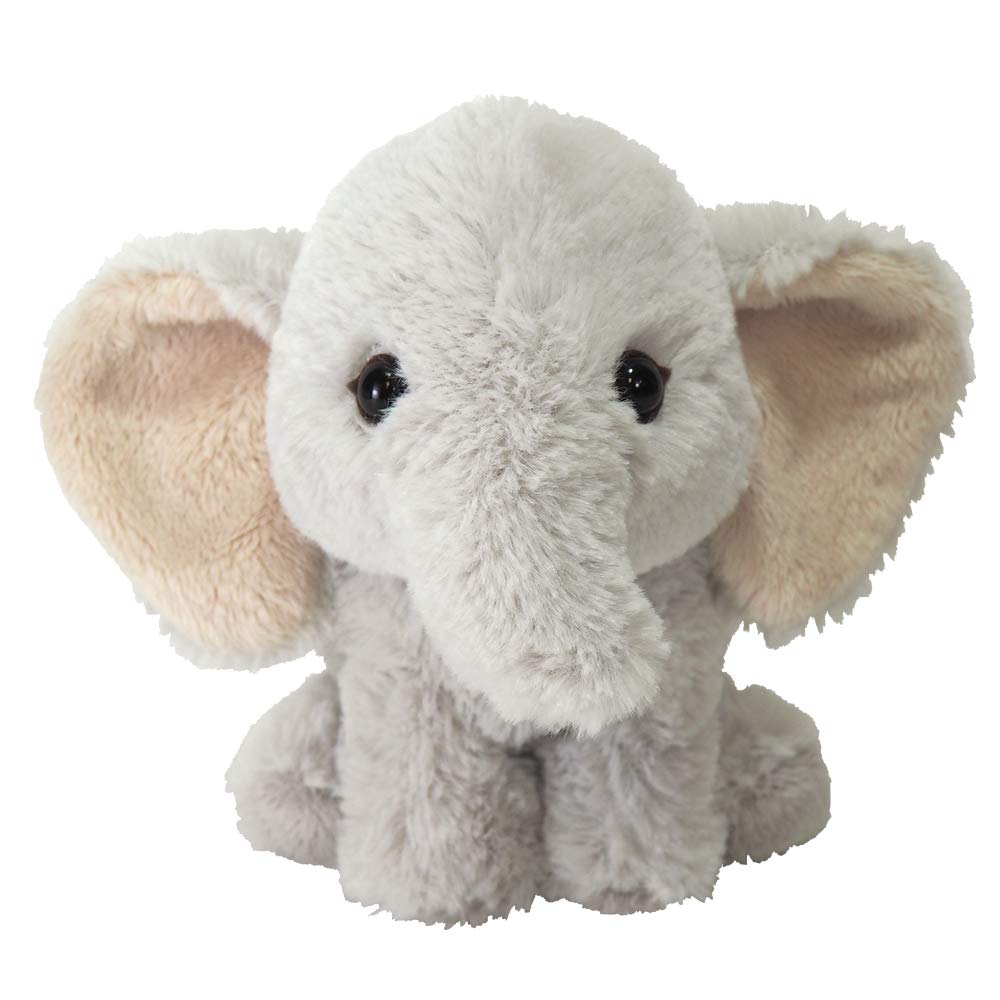 SunLemon Fluffy's Elephant, Small, 17 x 14 x 19 cm, Plush Animal, P-6002