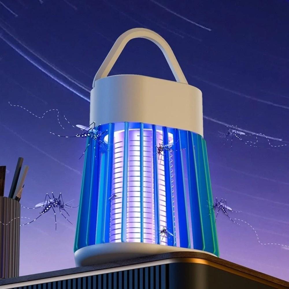 UV Light Electric Shock Bug Zapper Electric Shock UV Light Mosquito Trap  Outdoor