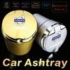 msbn8 Car Ashtray with Cover LED Light Automotive Ashtray for Volvo xc60 s60 v40 v50 v60 s80 s40 c30 awd c70 s40 s60 s80 s90 t6 v70