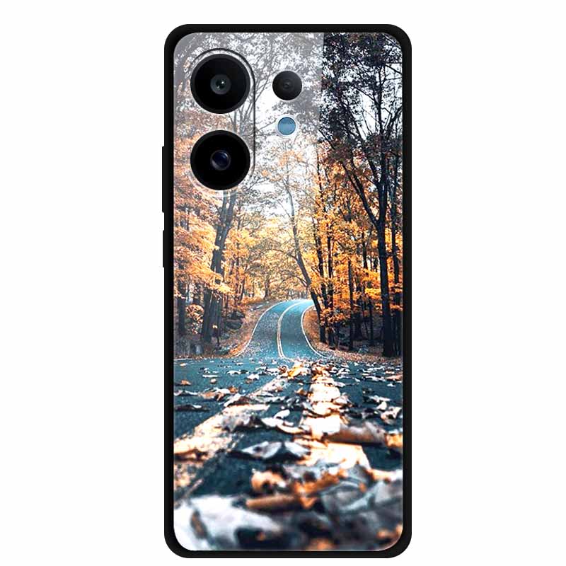 For Vivo V60 5G Glass Case Fashion Cool Animal Tempered Glass Back Cover Case For Vivo V 60 2025 Phone Cases 6.77" Fundas Coques